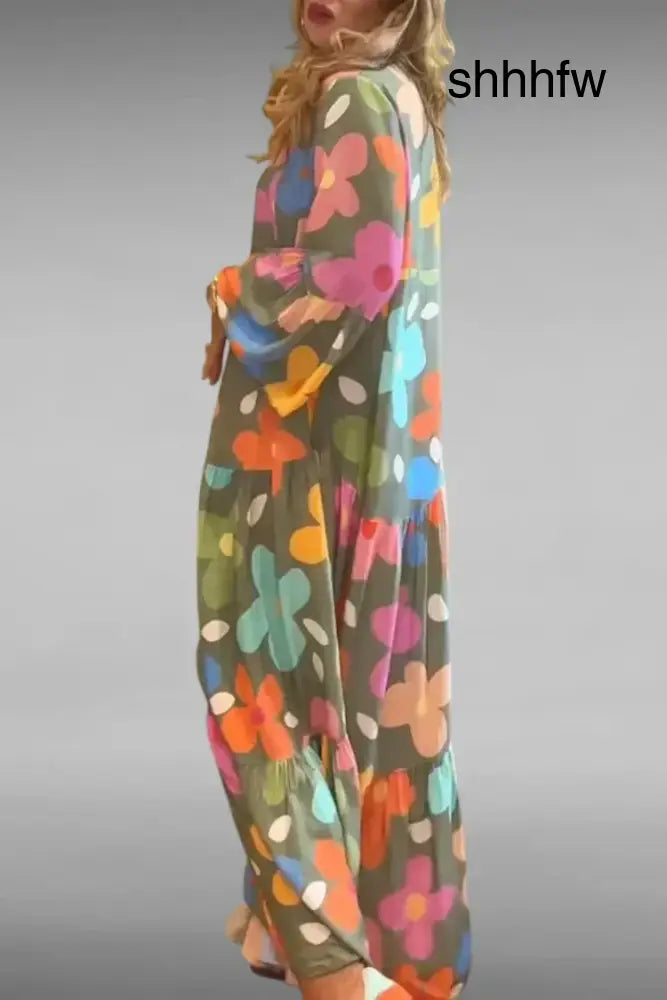 Floral Dream | Comfortable Fit Maxi Dress