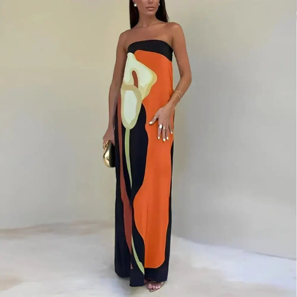Ruby | The Perfect Summer Dress - Orange / S (8-10) - Dresses