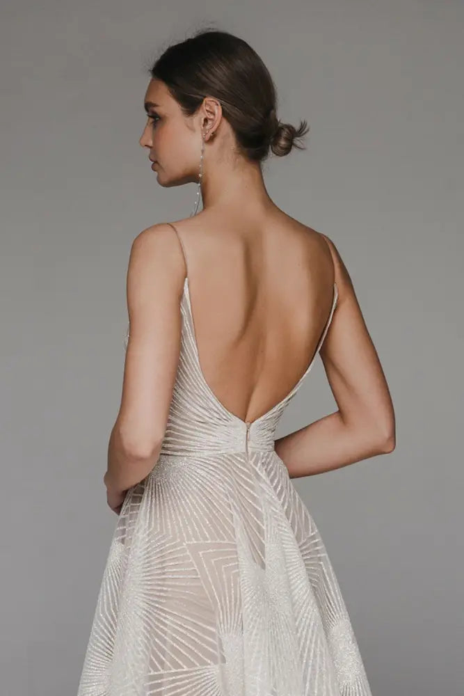 Thalassa - Sparkly Floor Length Party Dress - Dresses
