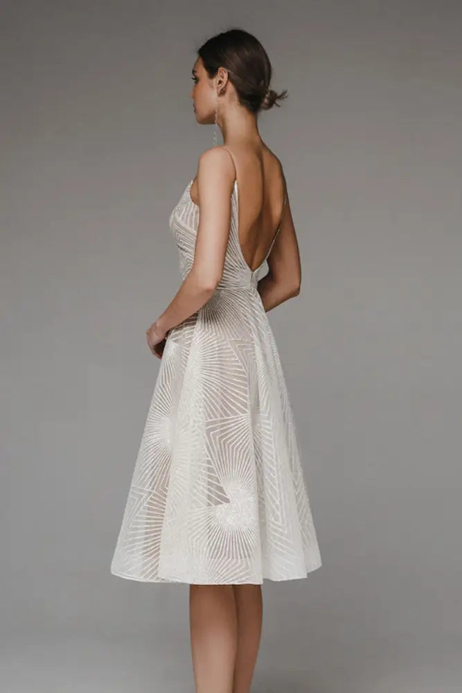 Thalassa - Sparkly Floor Length Party Dress - Dresses