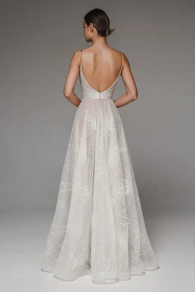 Thalassa - Sparkly Floor Length Party Dress - Dresses