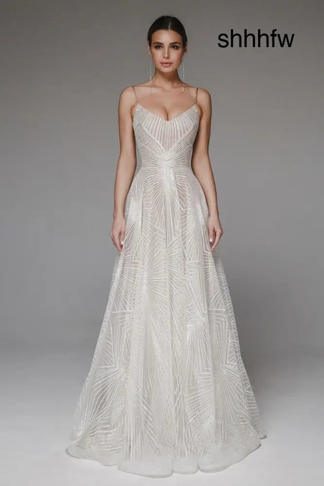 Thalassa - Sparkly Floor Length Party Dress - Long / XS - Dresses