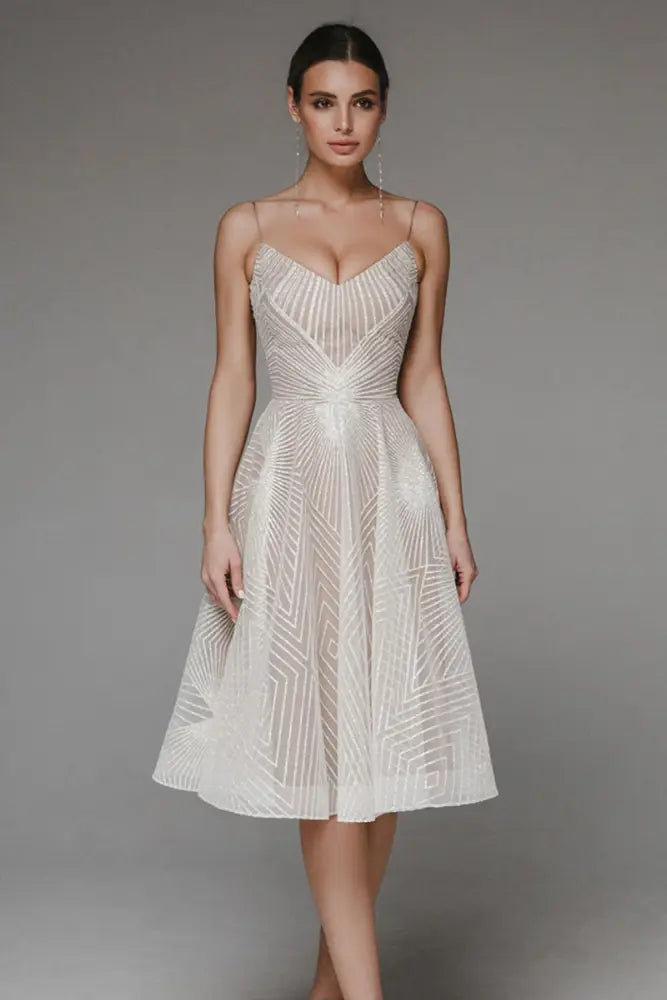 Thalassa - Sparkly Floor Length Party Dress - Medium / XS - Dresses
